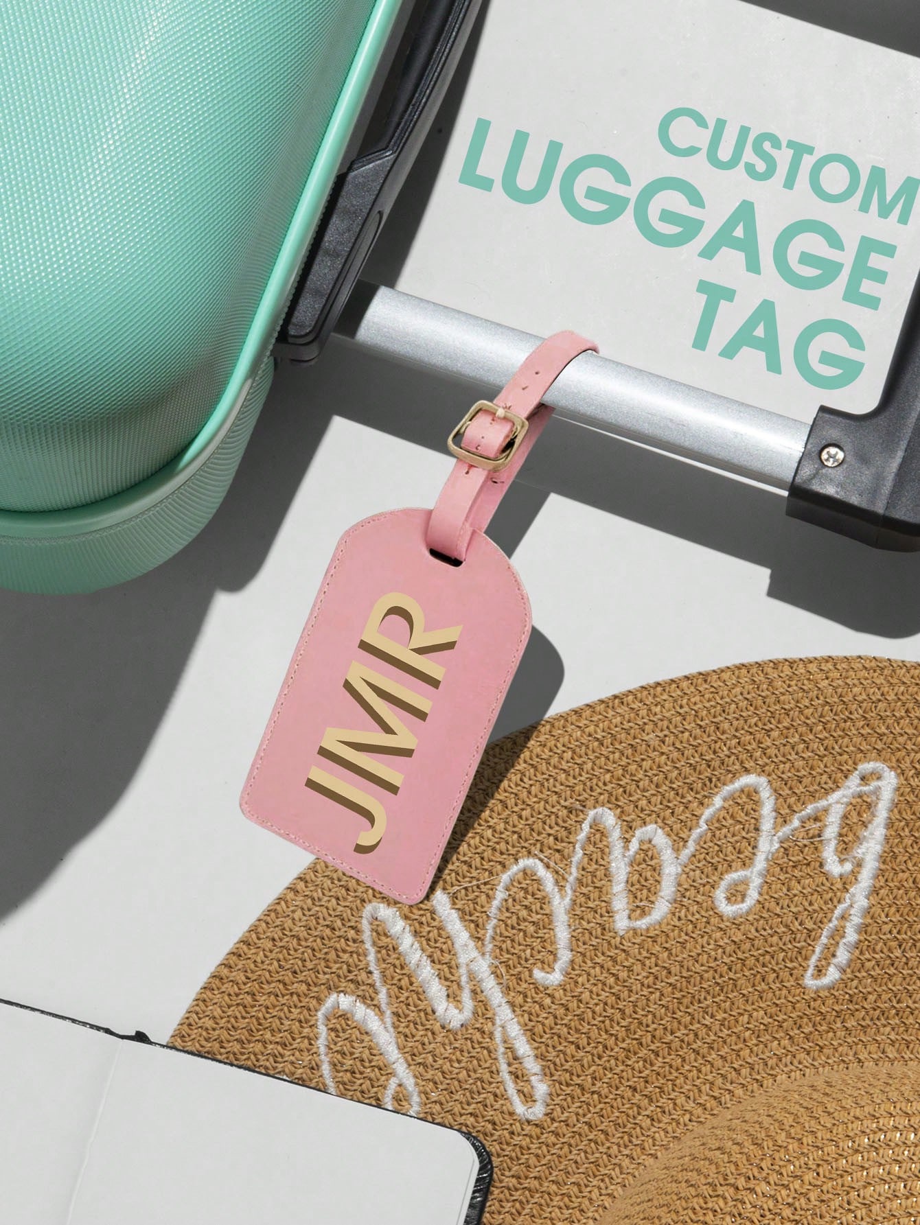Personalized Initial Luggage T - Leather Briefcase recension och pris
