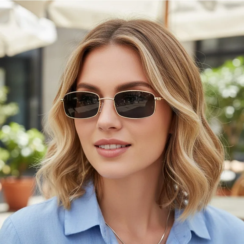 New Small Square Sunglasses Wo - Sunglasses Uv400 recension och pris