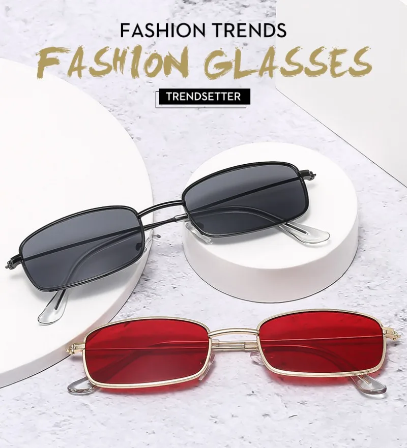 New Small Square Sunglasses Wo - Sunglasses Uv400 recension och pris