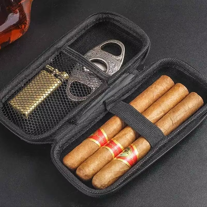 6-Count Portable Cigar Case Li - Premium Cigar Case recension och pris