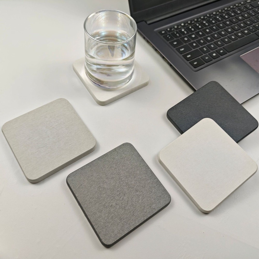 New Quick Drying Diatomite Coa - Marble Coaster Set recension och pris