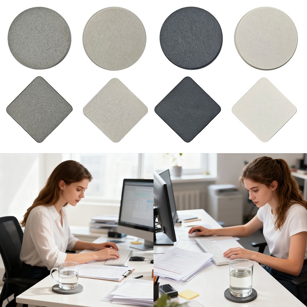 New Quick Drying Diatomite Coa - Marble Coaster Set recension och pris