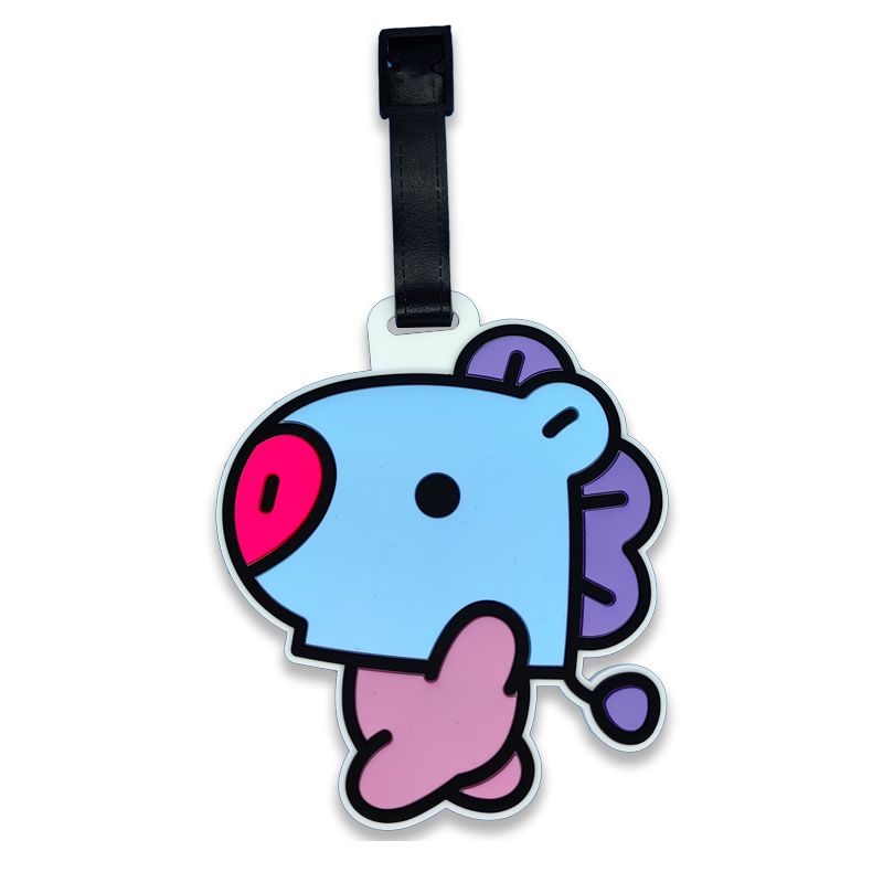 BT21 Cartoon Cute Keychain Kaw - Travel Luggage Set recension och pris