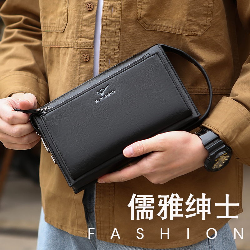 New Men's Combination Lock Ant - Leather Wallet Men recension och pris