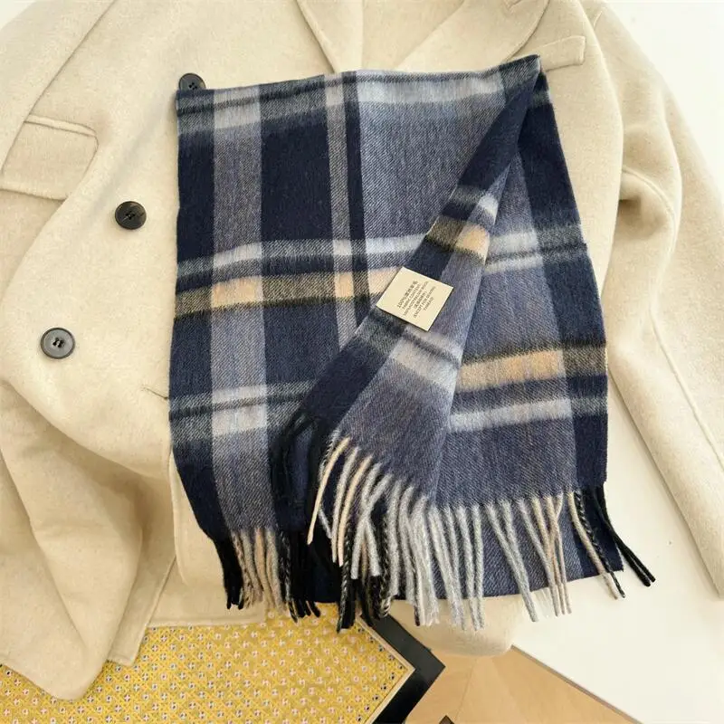 High Quality 100% Wool Scarf M - Cashmere Scarf recension och pris