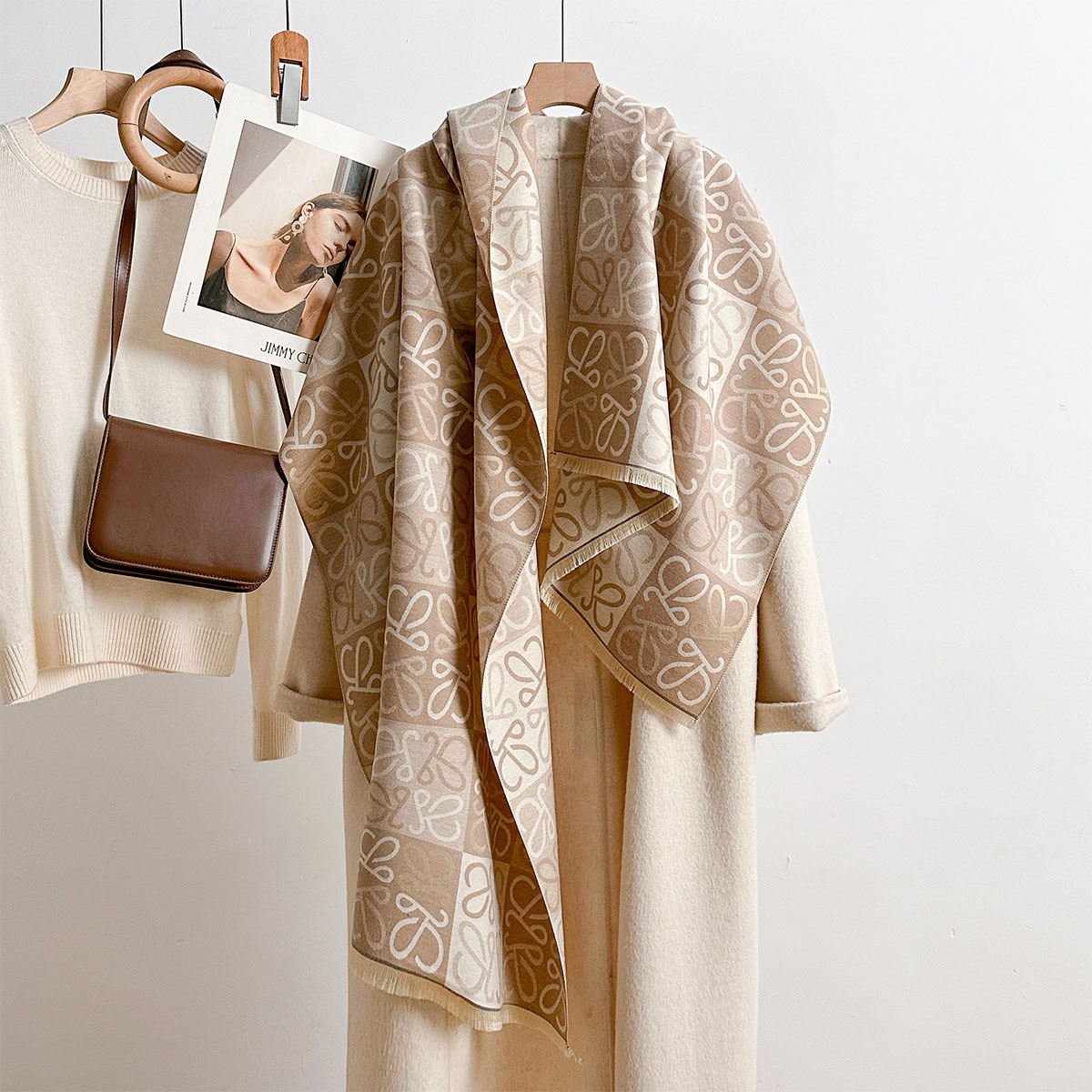 Scarf Women 2026 Fall Korean G - Cashmere Scarf recension och pris