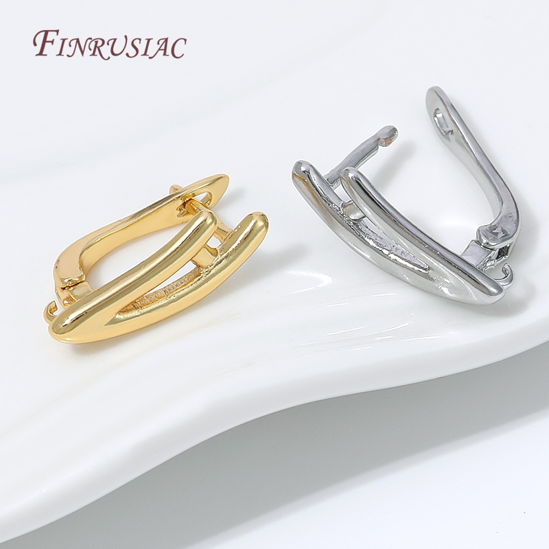18K Real Gold Plated Lever Bac - Gold Plated Jewelry recension och pris